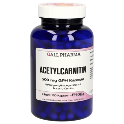 ACETYLCARNITIN 500 mg GPH Kapseln