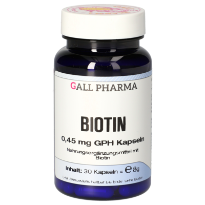 BIOTIN 0,45 mg GPH Kapseln