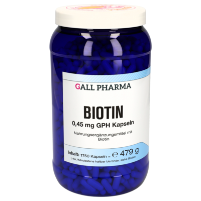 BIOTIN 0,45 mg GPH Kapseln