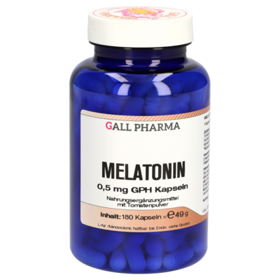 MELATONIN 0,5 mg GPH Kapseln