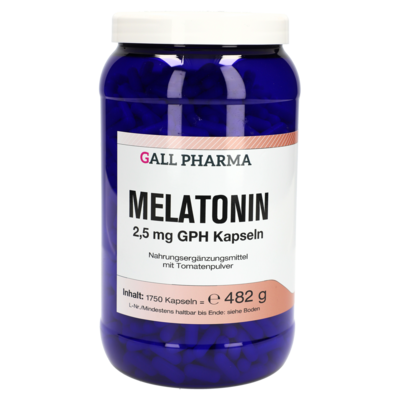 MELATONIN 2,5 mg GPH Kapseln