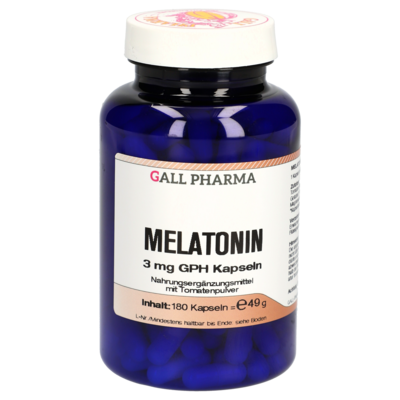 MELATONIN 3 mg GPH Kapseln