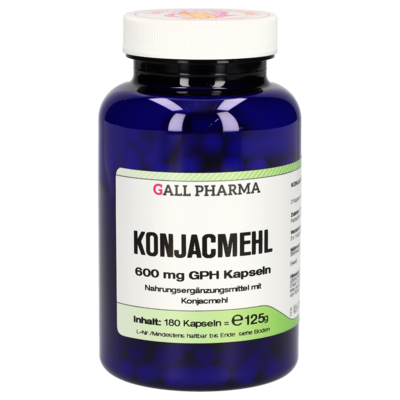 KONJACMEHL 600 mg GPH Kapseln