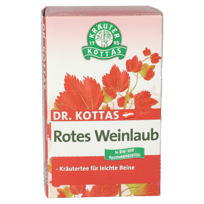 DR.KOTTAS rotes Weinlaub mit Pfefferminze Fbtl.