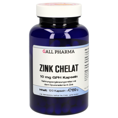 ZINK CHELAT 10 mg GPH Kapseln