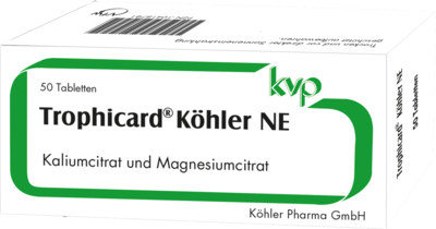 TROPHICARD Köhler NE Tabletten