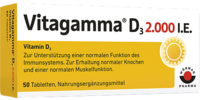 VITAGAMMA D3 2.000 I.E. Vitamin D3 NEM Tabletten