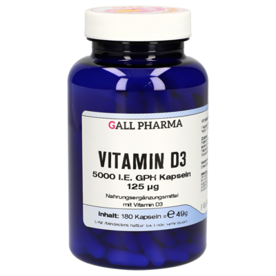 VITAMIN D3 125 µg GPH Kapseln