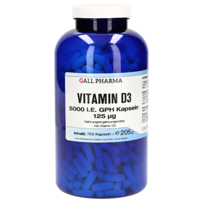 VITAMIN D3 125 µg GPH Kapseln