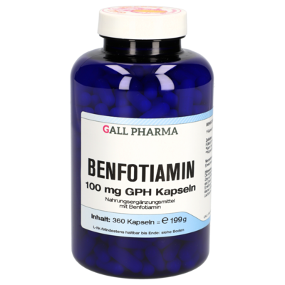 BENFOTIAMIN 100 mg GPH Kapseln