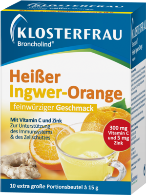 KLOSTERFRAU Broncholind heißer Ingwer-Orange Gran.