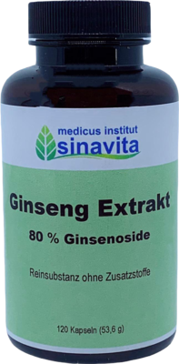 GINSENG EXTRAKT 80% Ginsenoside Kapseln