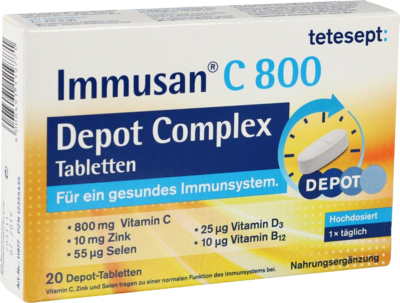 TETESEPT Immusan C 800 Depot Complex Tabletten