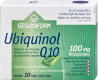 GESUNDFORM Ubiquinol Q10 100 mg Vega-Soft-Caps