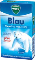 WICK BLAU Menthol Bonbons o.Zucker Clickbox