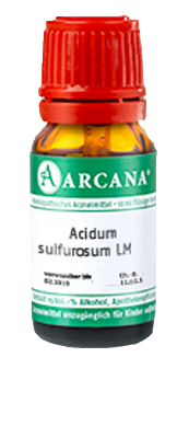 ACIDUM SULFUROSUM LM 60 Dilution