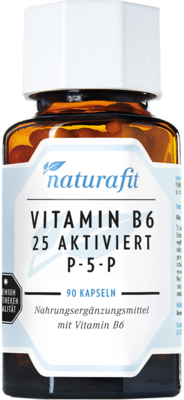 NATURAFIT Vitamin B6 25 aktiviert P-5-P Kapseln