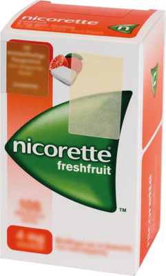 NICORETTE 4 mg freshfruit Kaugummi