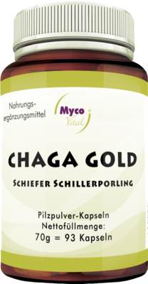 CHAGA GOLD Pilzpulver-Kapseln Bio