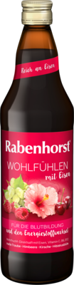 RABENHORST Wohlfühlen mit Eisen Saft