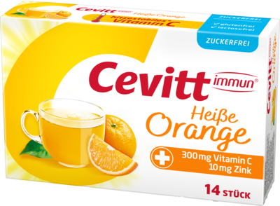 CEVITT immun heiße Orange zuckerfrei Granulat