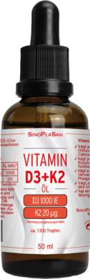 VITAMIN D3/K2 1000 I.E./20 µg Tropfen z.Einnehmen