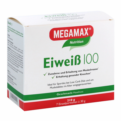 EIWEISS 100 Haselnuss Megamax Pulver