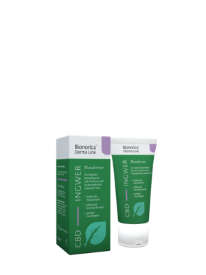 DERMA LINE Handcreme Ingwer-CBD Bionorica