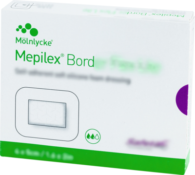 MEPILEX Border Flex Lite Schaumverband 4x5 cm