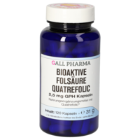 BIOAKTIVE Folsäure Quatrefolic 2,5 mg GPH Kapseln